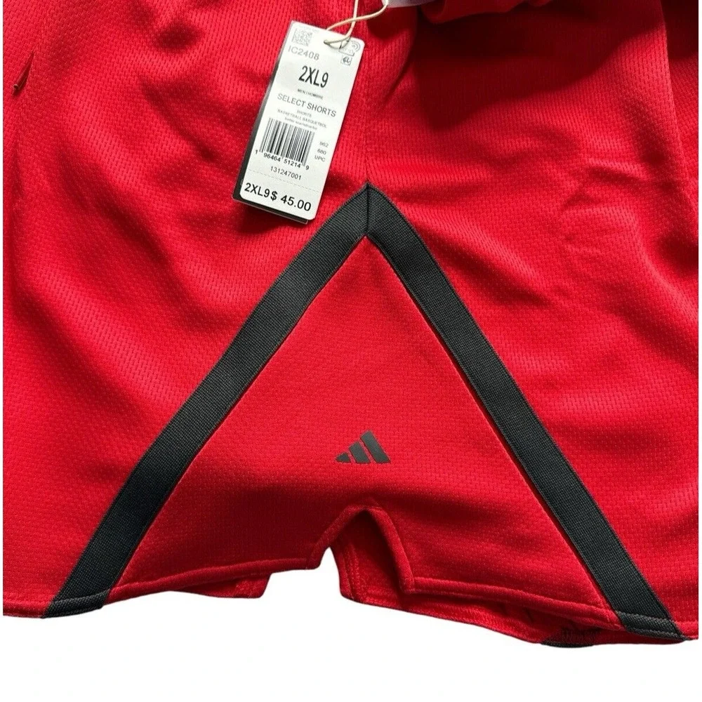 adidas Mens Basketball Mesh Shorts 9